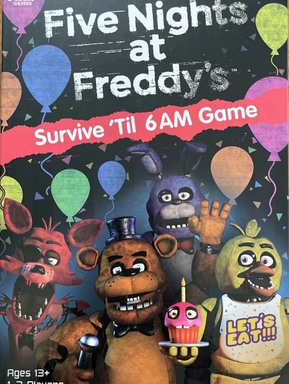 Five Nights At Freddys Survive Till 6am Game By Funko Pop Games NWT